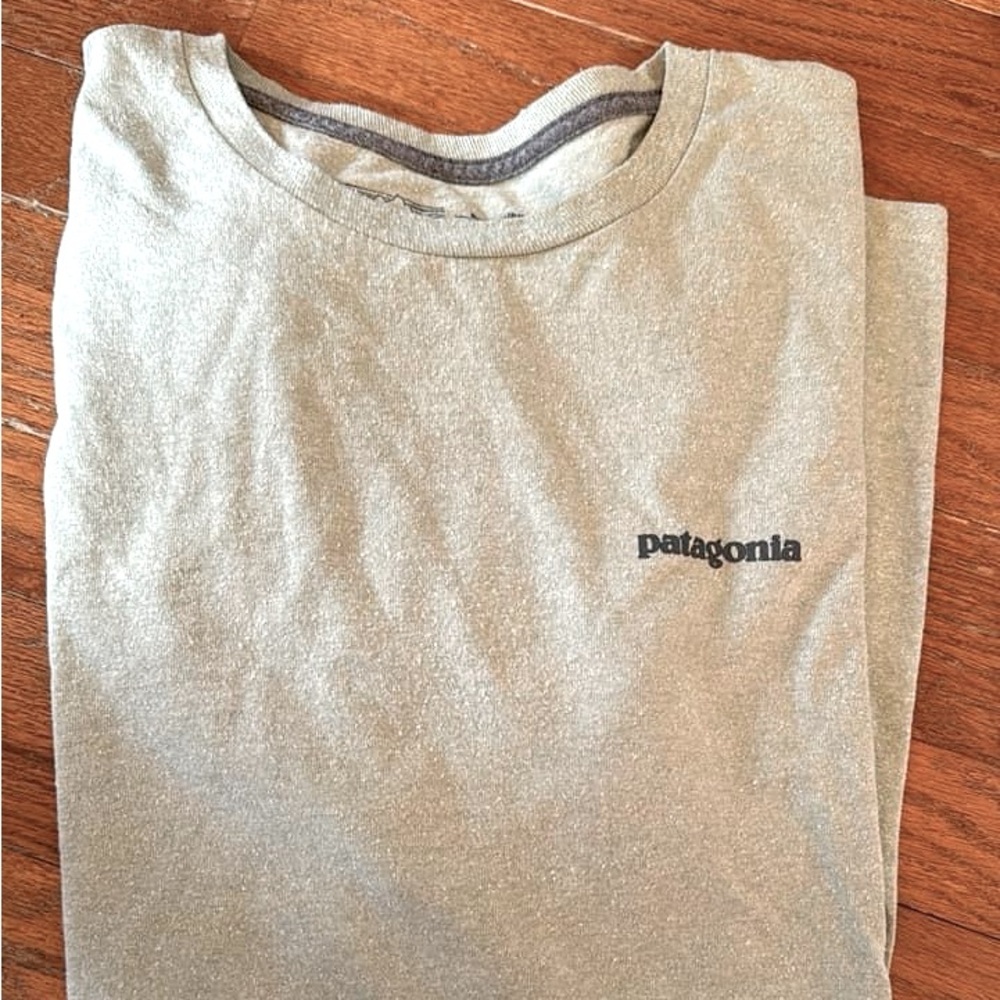 Patagonia t-shirt Light green size XXL.